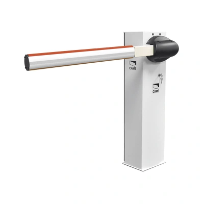 Pluma de acceso vehicular automatizada para entradas seguras.