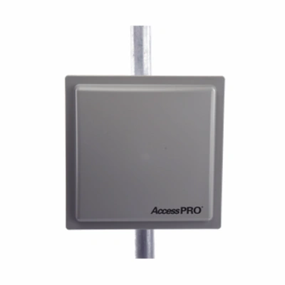 Lector de acceso RFID de largo alcance para control vehicular.