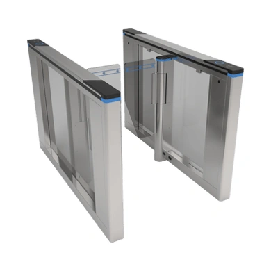 Torniquete óptico AccessPro XT-FLAP con barreras de seguridad