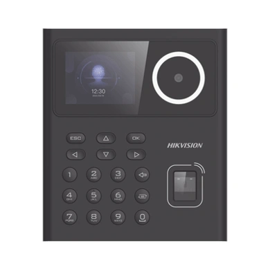 Terminal facial WiFi Hikvision DS-K1T320MFWX con lector MIFARE y detección de cubrebocas.