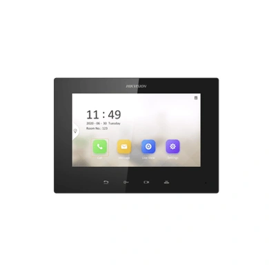 Monitor Lite IP DS-KH6320-LE1(B) con pantalla táctil de 7”