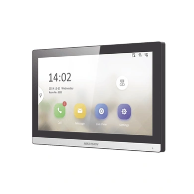 Monitor táctil Hikvision DS-KH6350-WTE1 de 7” con WiFi y PoE