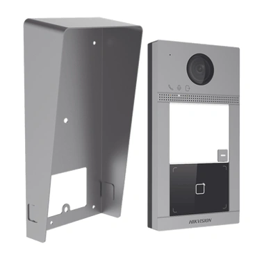 Frente de calle Hikvision DS-KV8113-WME1(C) con cámara 2MP (Intercomunicador)