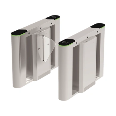 Puerta FLAP ZKTeco FBL6000 bidireccional con indicadores LED