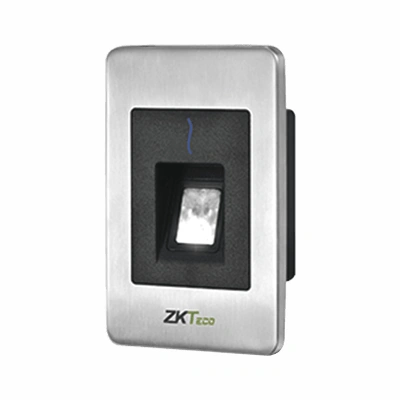 Lector esclavo biométrico ZKTeco FR1500S de acero inoxidable