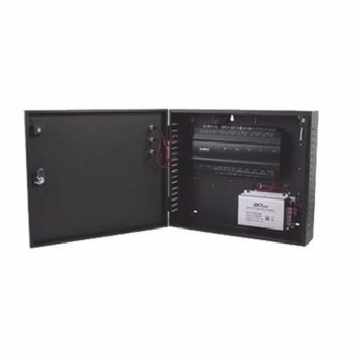 Panel de acceso ZKTeco INBIO-260PRO con gabinete y fuente
