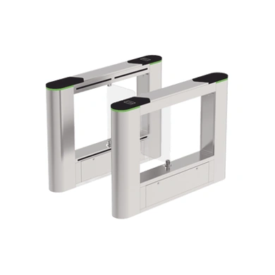 Barrera abatible peatonal ZKTeco SBTL6000 con cubierta intercambiable