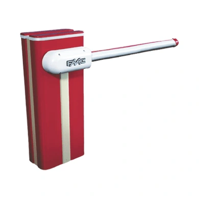 Kit pluma de acceso vehicular hidráulica FAAC B680H con brazo tipo S de 8 metros