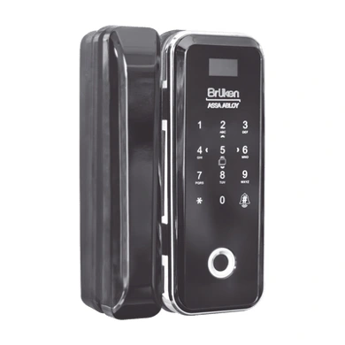  Cerrojo Electrónico para Puerta de Vidrio con huella, tarjeta y contraseña marca