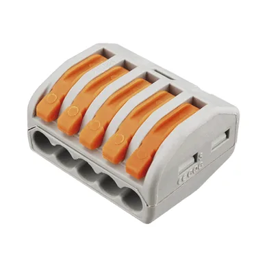 Conector compacto 1 entrada 4 salidas 12–28 AWG EPCOM POWERLINE