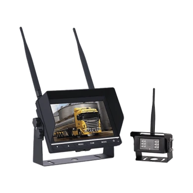 Sistema inalámbrico profesional cámara reversa Epcom EP745J con monitor 7”