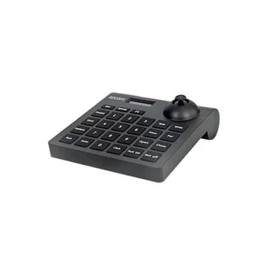 Mini teclado controlador PTZ EPCOM M-360K con pantalla LCD y joystick