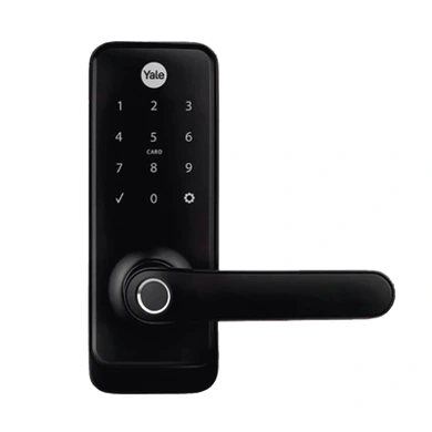 Cerradura digital YMC300 con huella, tarjeta, código y HUB