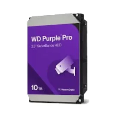 Disco duro WD Purple Pro 10TB con analíticos de video.