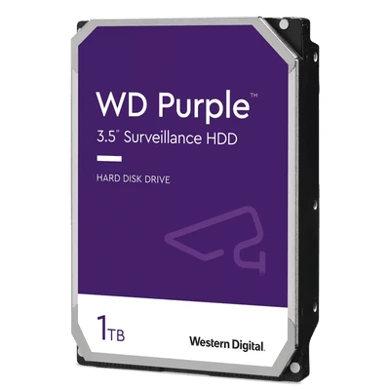 Disco duro WD Purple 1TB para videovigilancia 24/7.