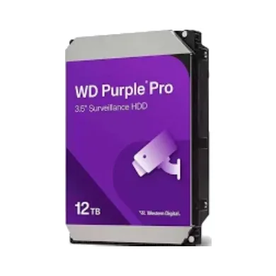 Disco duro WD Purple 12TB optimizado para video inteligente.