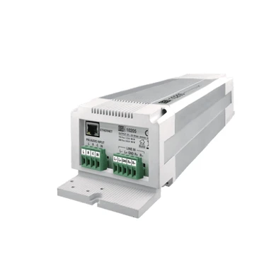 Etapa de potencia IP EGI 10205 estéreo/mono 2x25W o 1x50W formato carril DIN