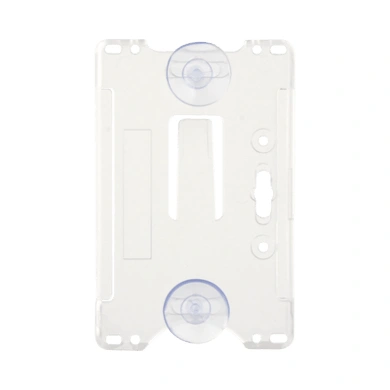 Porta tarjeta transparente ABS AccessPRO.