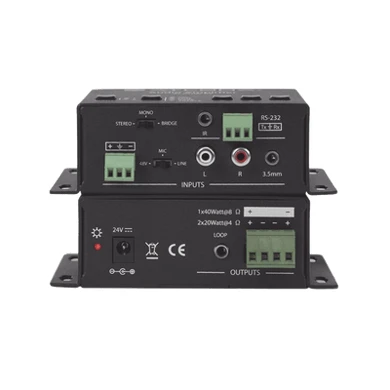 Amplificador Atlona AT-PA100-G2 IP estéreo/mono 40W