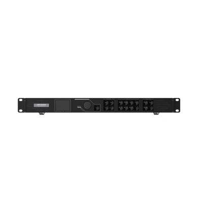 Controlador Hikvision DS-D42V06-N para videowall LED con 6 puertos RJ45.