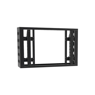 Montaje gabinete modular Hikvision DS-DN55B3M/F para monitor 55 videowall.