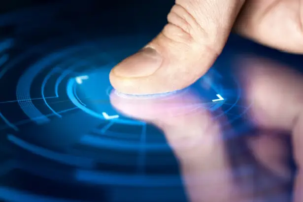 Tecnología de reconocimiento de huella digital.